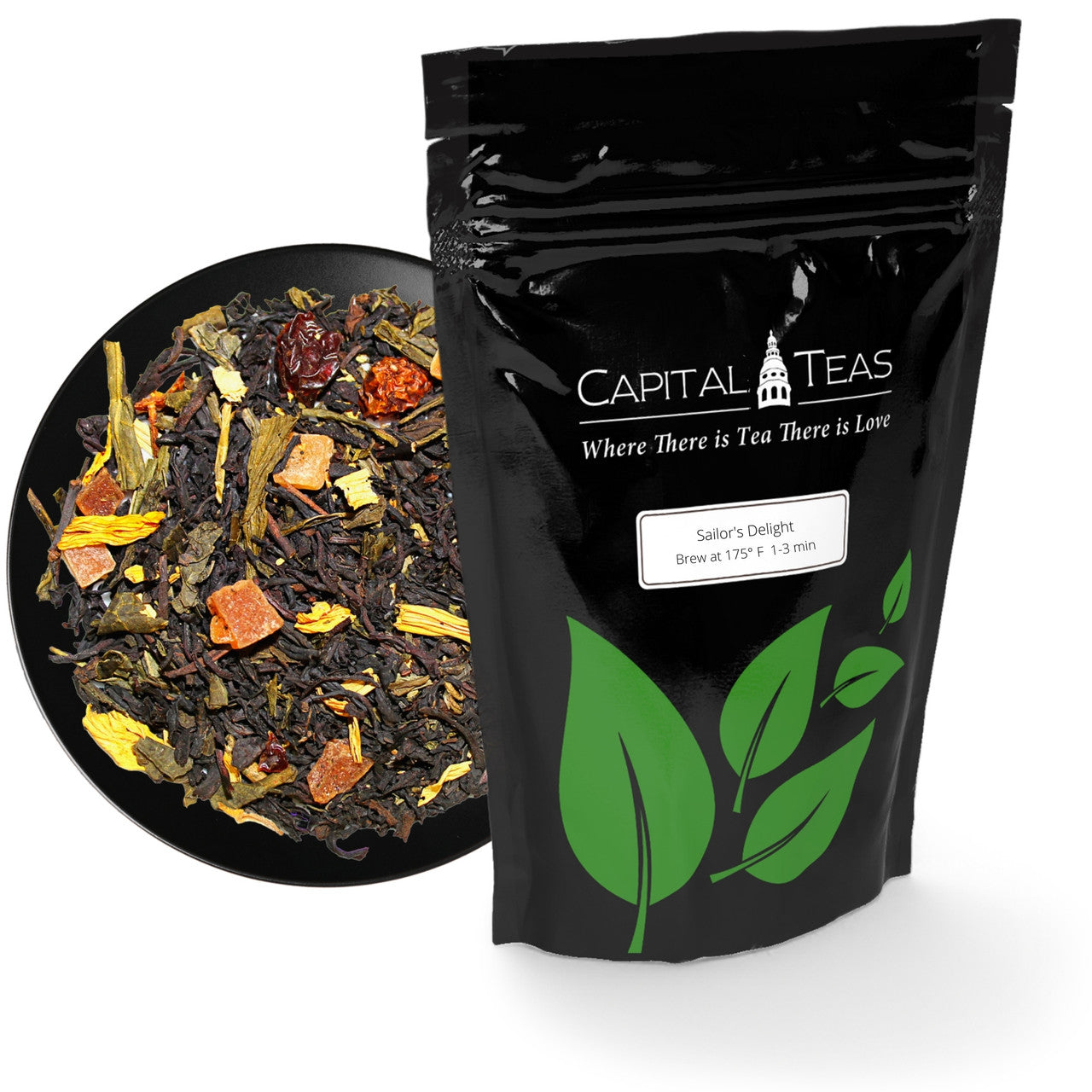 Sailor's Delight tea and packaging