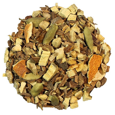 loose leaf herbal infusion of relaxing tea