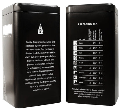 Capital Teas Large Tin 8 oz. + $6.95