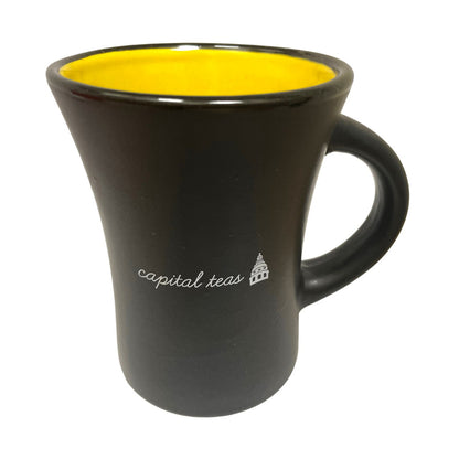 Capital Teas Mug - Black/Yellow